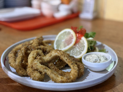 Lemon Pepper Calamari