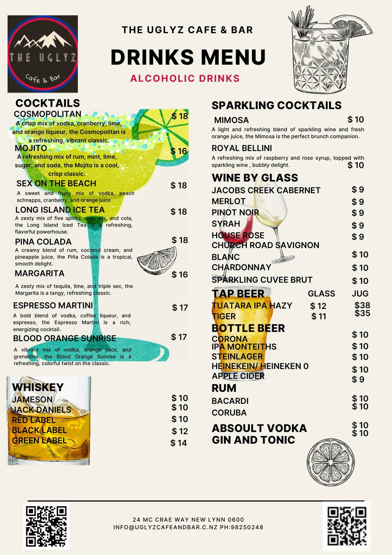 drinks menu images 0