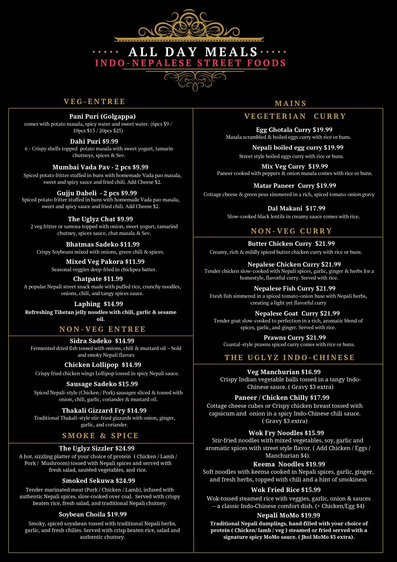 Indo Nepalese Street Foods